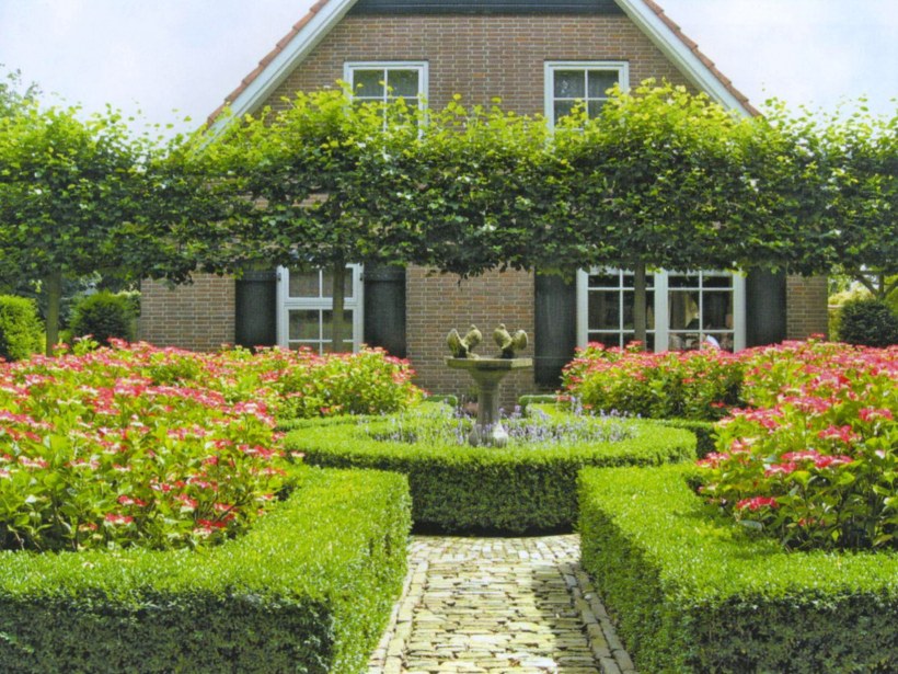 Планировка сада