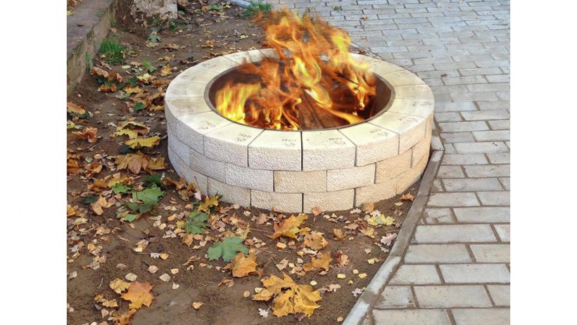 Уличный очаг костровая чаша