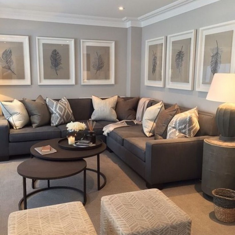 Интерьер в коричневой гамме