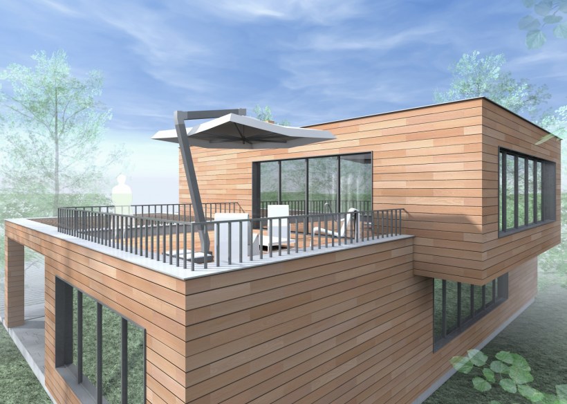 Хай тек дом в Норвегии