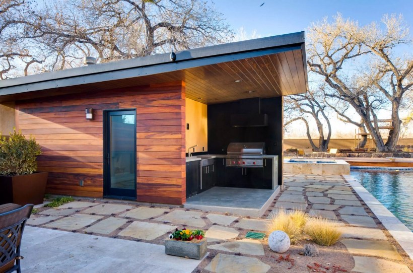 Плоская крыша с террасой