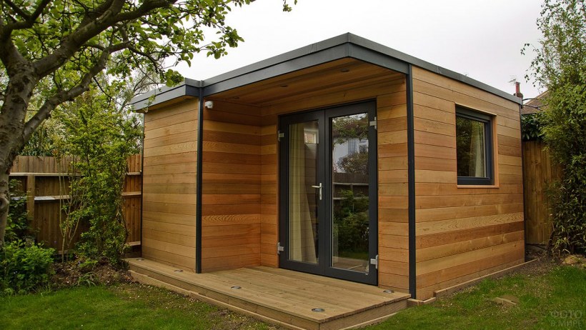 Модульный дачный домик