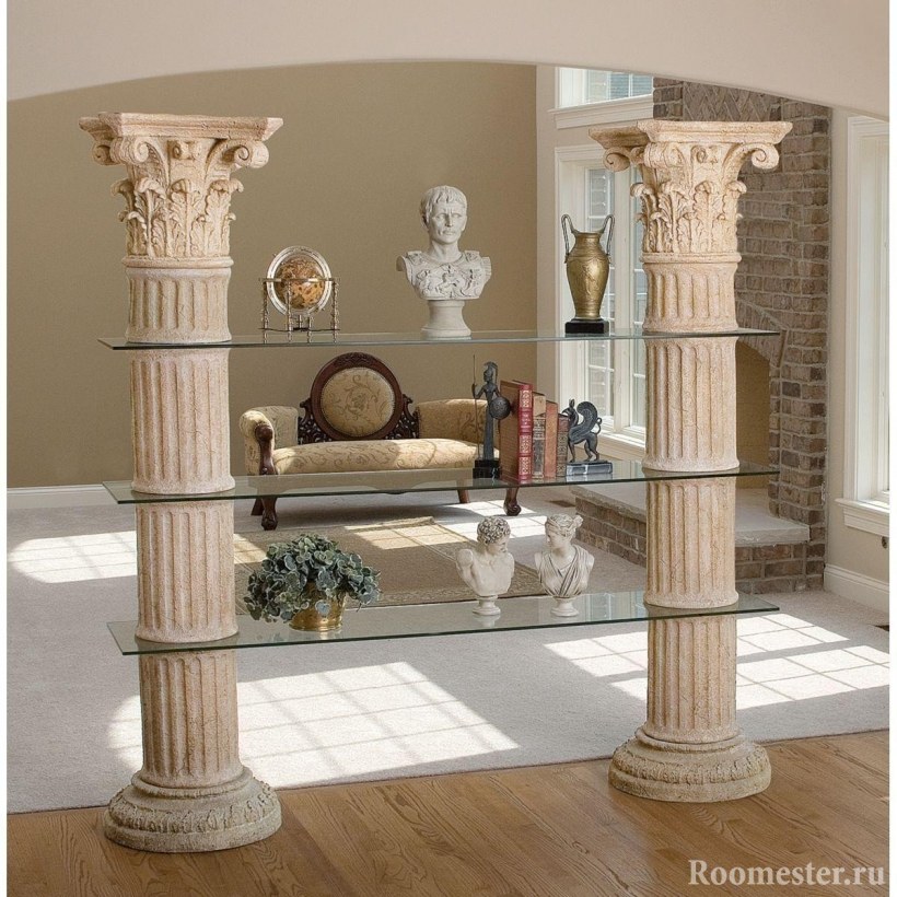 Фальшколонна из полиуретана