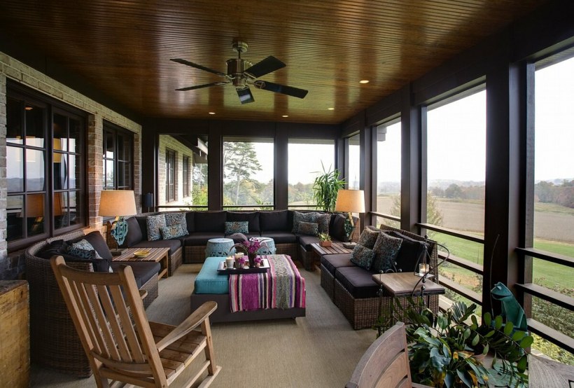 Закрытая веранда