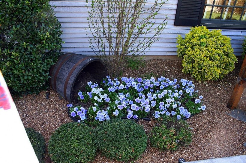 Обустройство клумбы на даче