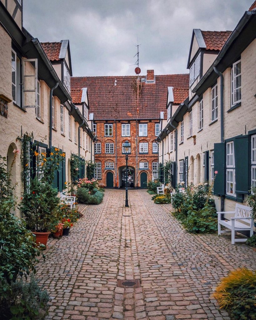 Немецкая деревня в Германии