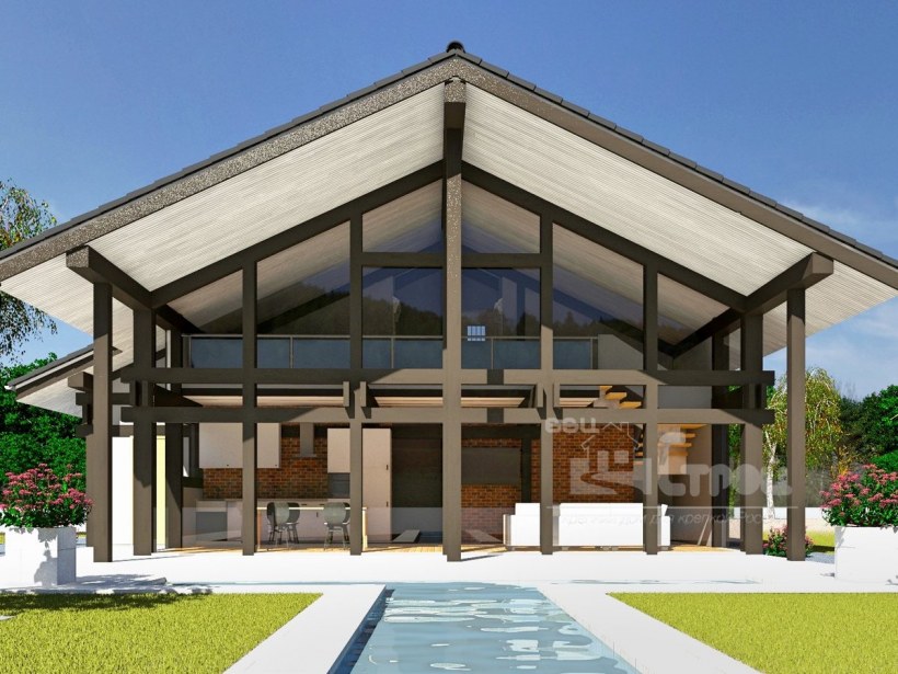 Фронтон фахверк