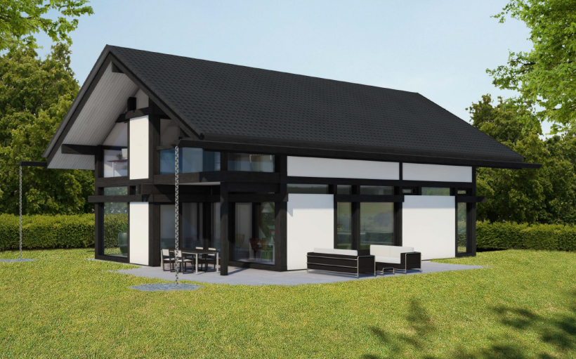 Барнхаус остекление