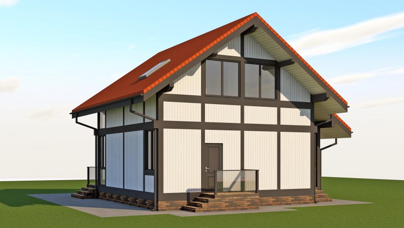 Дуплекс фахверк