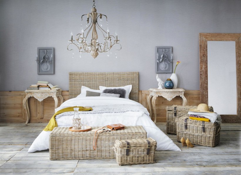 Спальня из ротанга