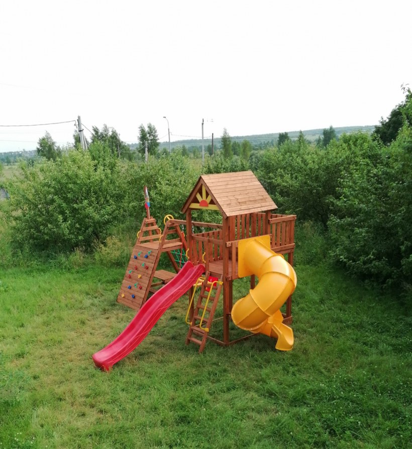 Горка для дачи