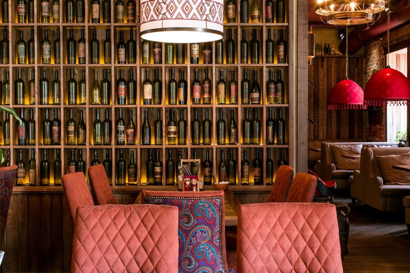 Интерьер кафе в Восточном стиле