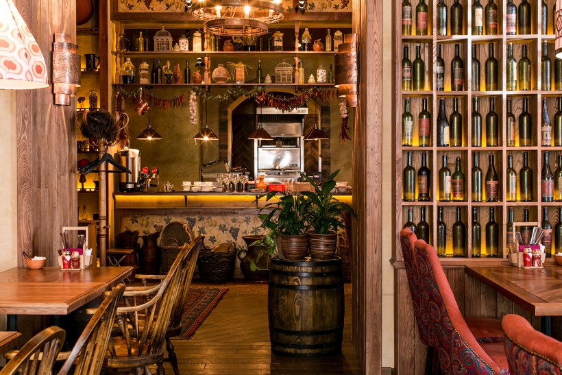 Интерьер в грузинском стиле