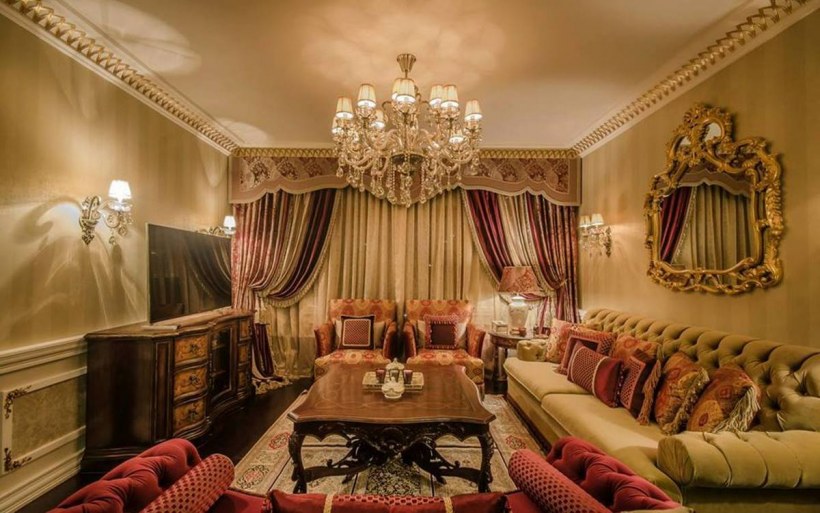 Гостиные в стиле Барокко