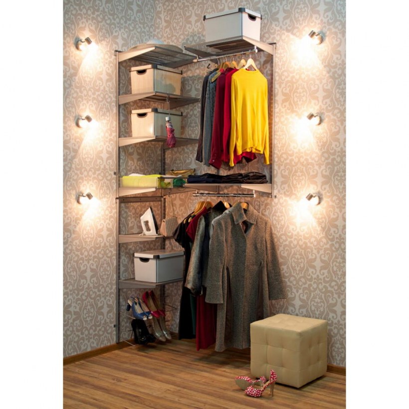 Модульная гардеробная система Дели