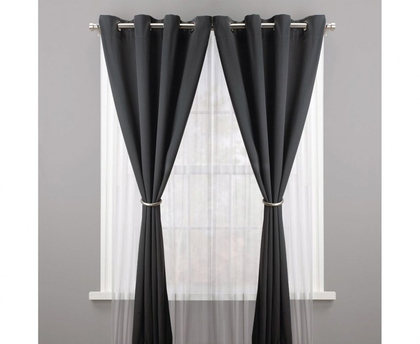 Черные шторы