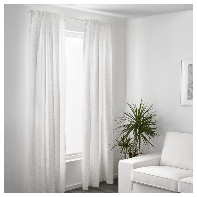 Икеа льняные гардины