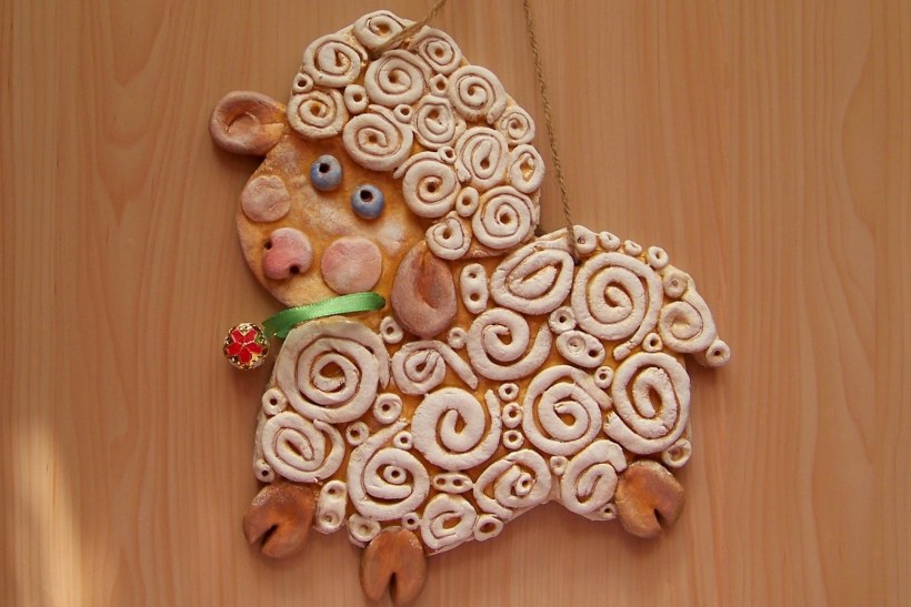 Поделки из соленого теста