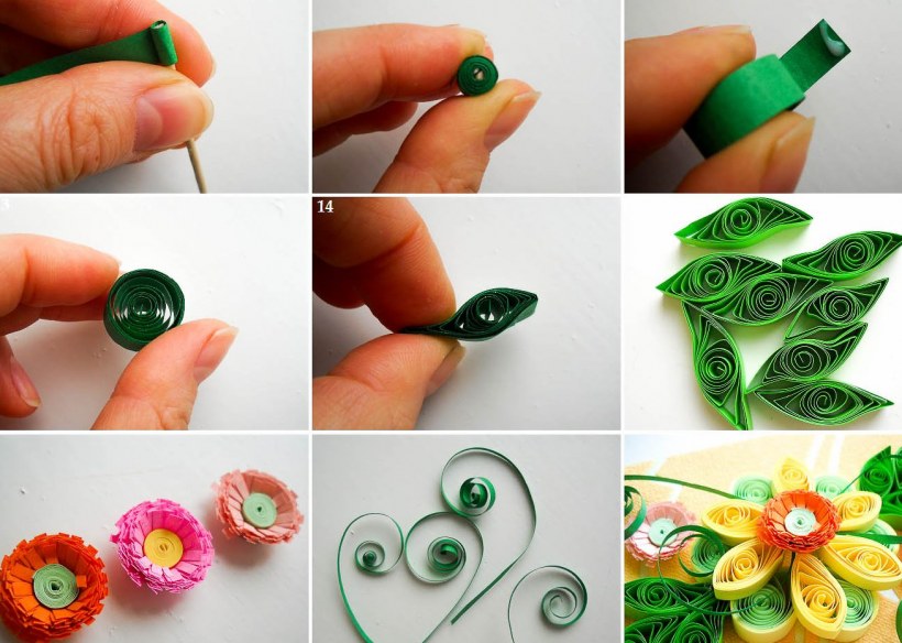 Техника скручивания бумаги в стиле квиллинг для начинающих