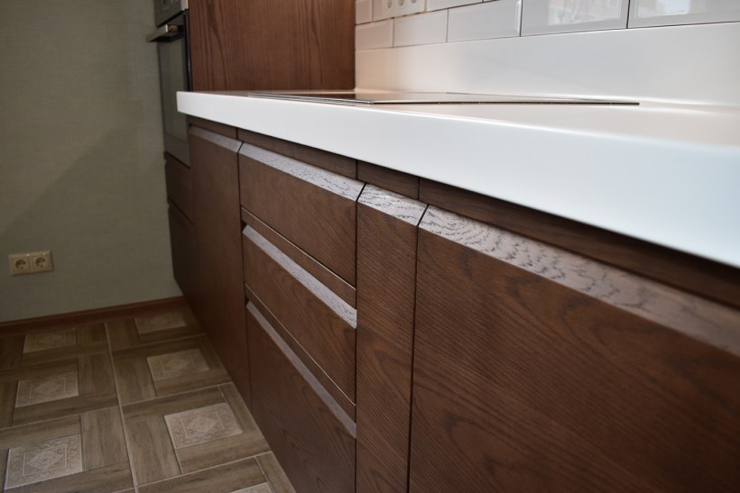 Интегрированная ручка шпон 45