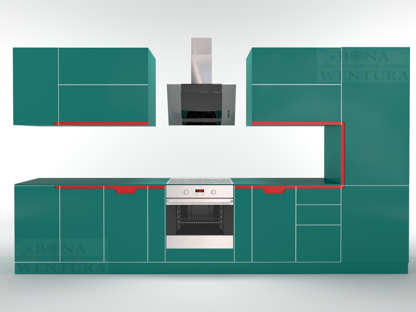 Фасады Сидак с интегрированной ручкой
