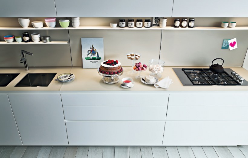 Ручки для фасадов кухни