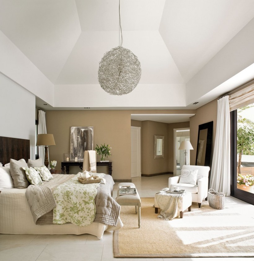 Интерьер дома в пастельных тонах
