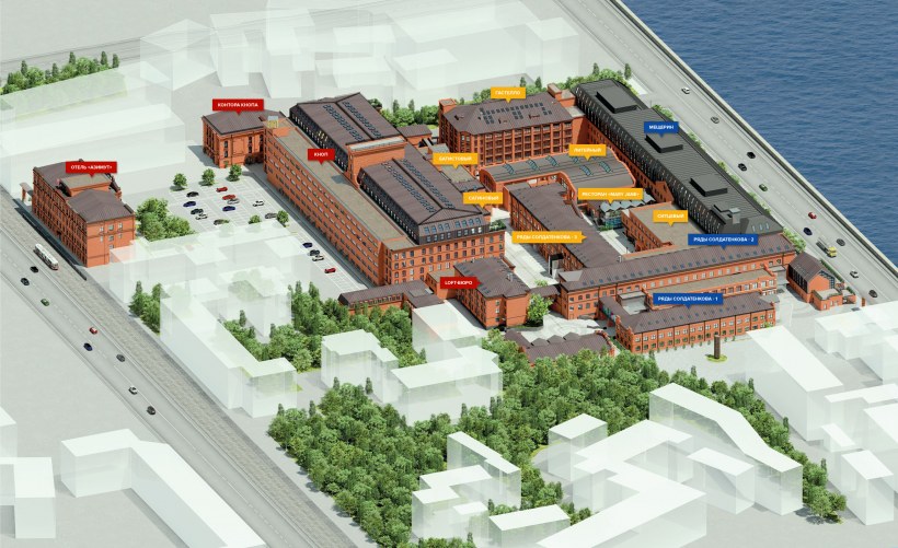 Лофт квартал Даниловская мануфактура