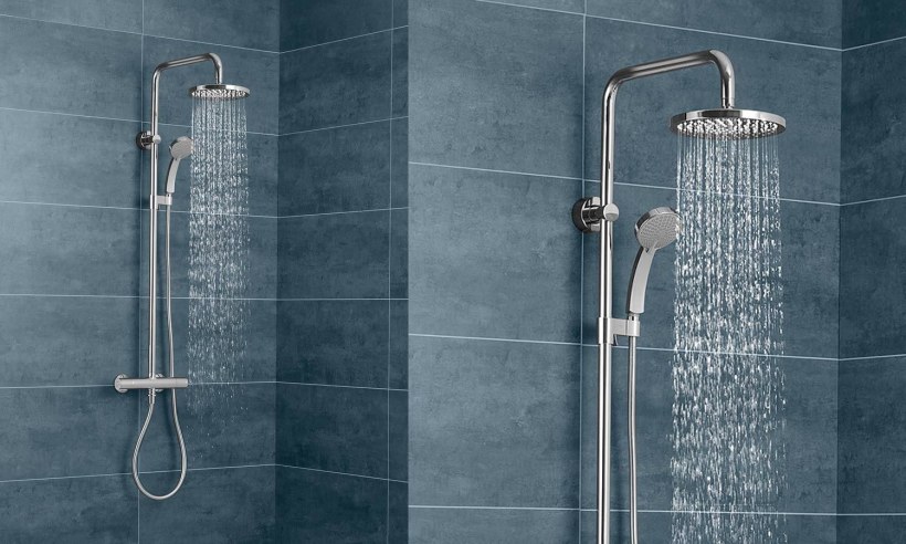 Душевая стойка Jacob Delafon July e45716-CP хром