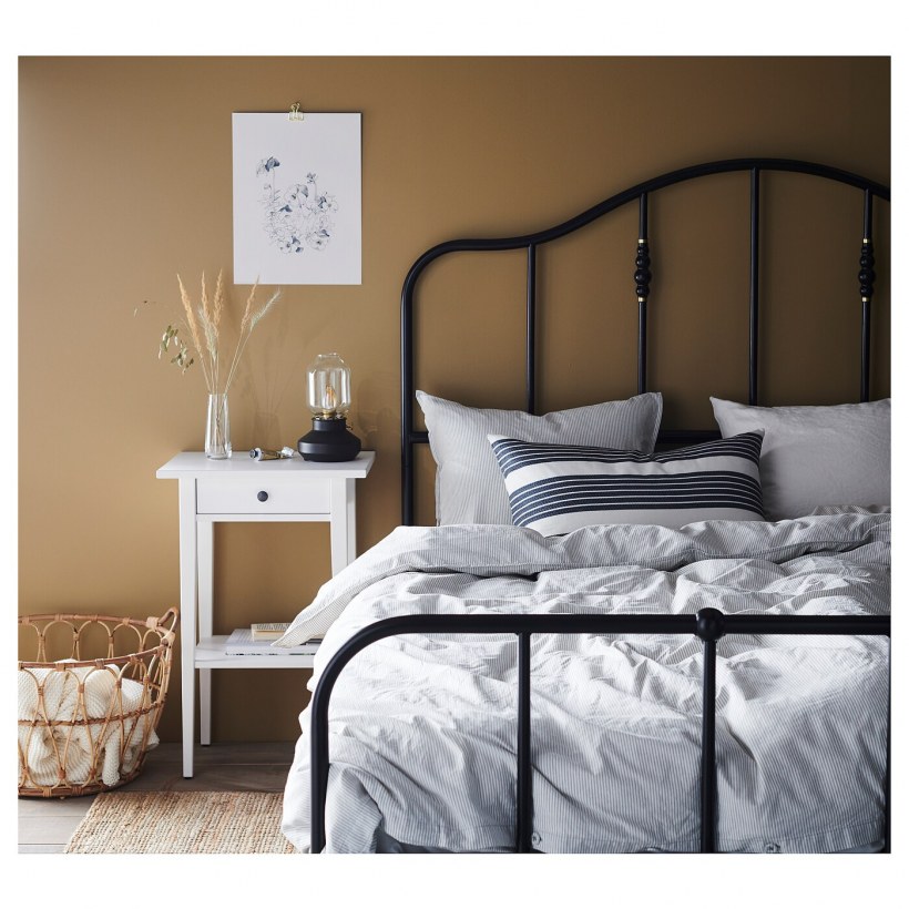 Кровать Сагстуа икеа белая