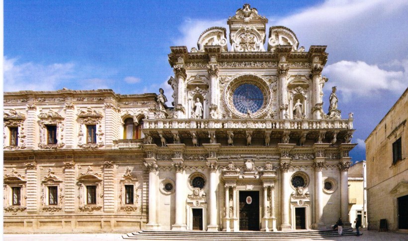 Базилика Санта-Кроче. Лечче, Италия.