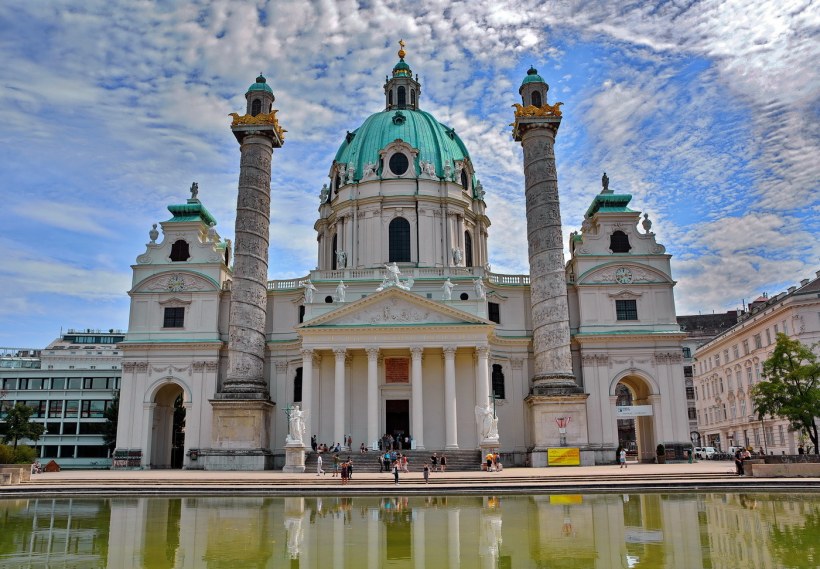 Собор Карлскирхе Вена