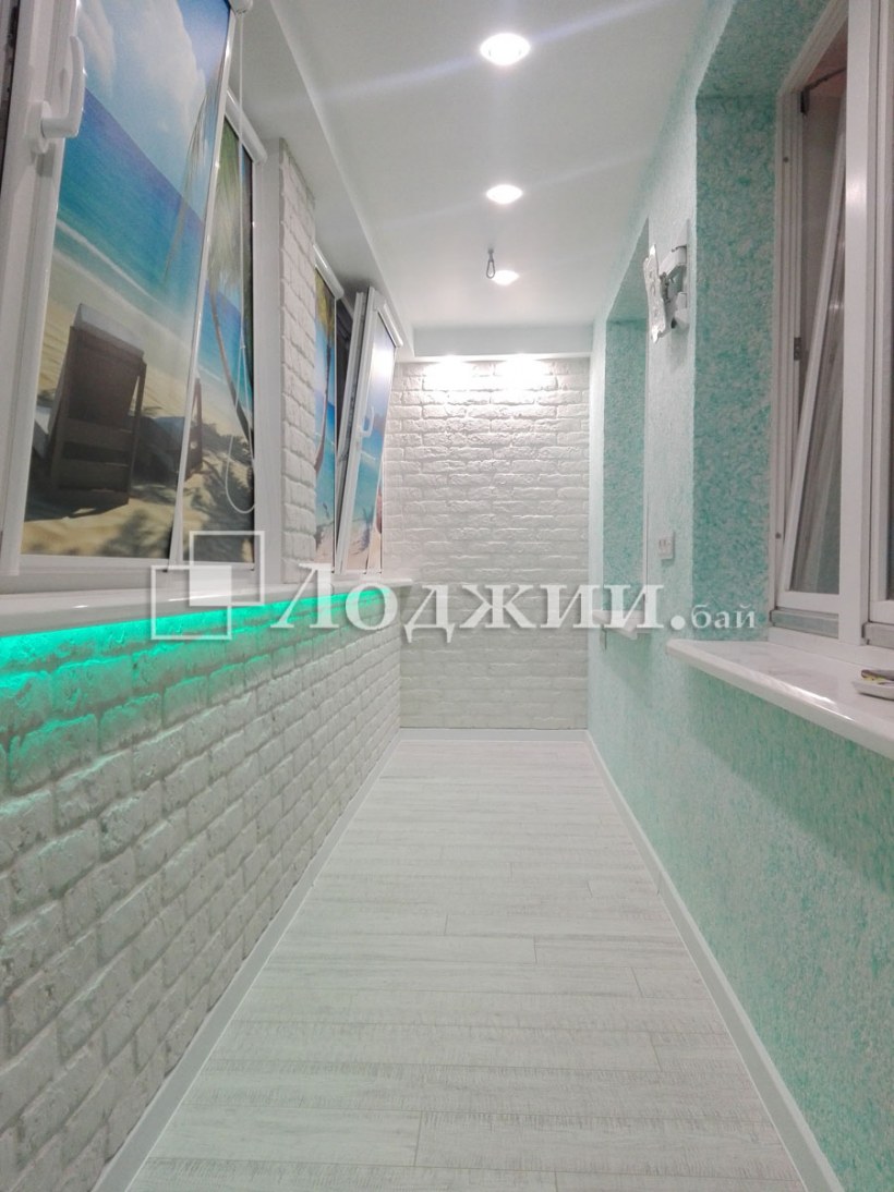 Отделка лоджии под ключ