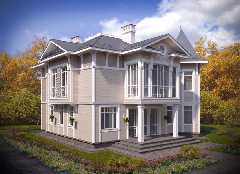 Резиденция особняк усадьба в классическом стиле