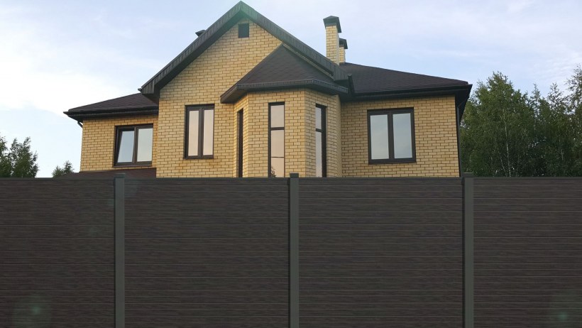 Заборы из ДПК Hilst