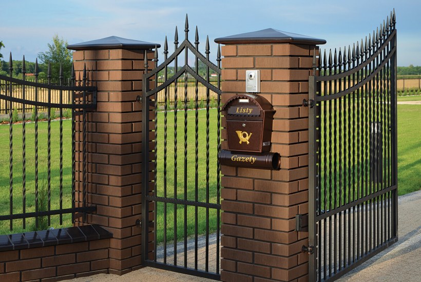 Клинкерный заборный оголовок King Klinker