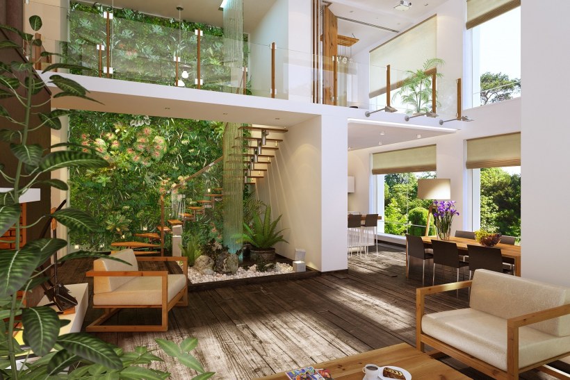 Стиль эко Скандинавия