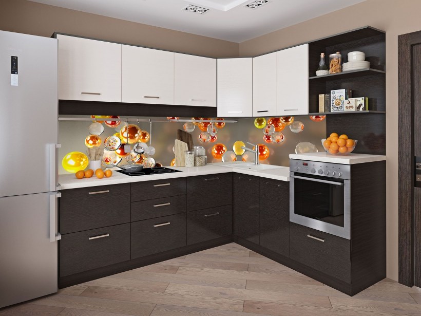 Кухни венге Модерн