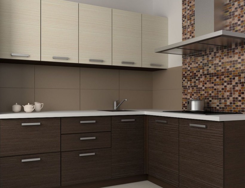 Кухня угловая венге