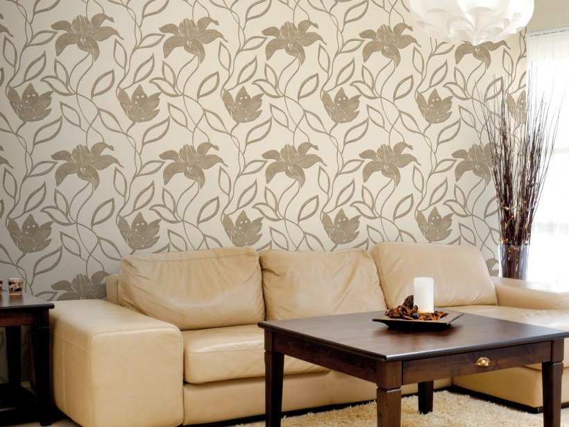 Флизелиновые обои в зал