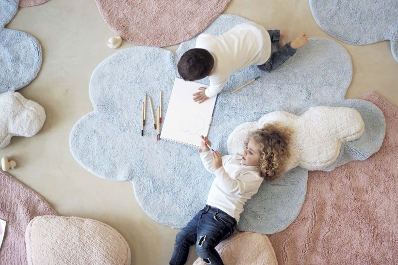 Lorena canals ковер облако с подушкой 110 х 170