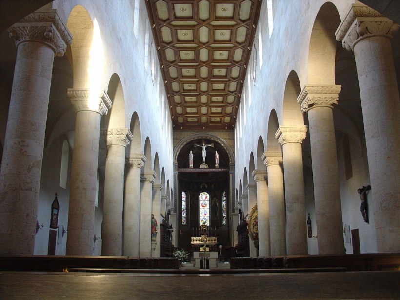 Собор Мария Лаах романский стиль