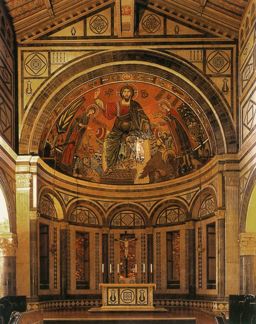 Амбулаторий, Неф и трансепт церкви сен-Дени