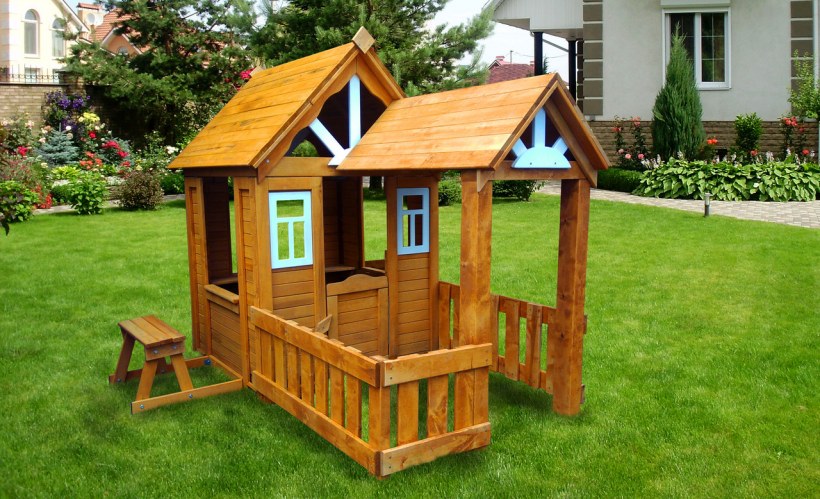 Детский домик Солнечный р910