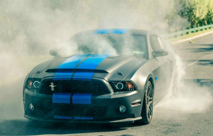 Ford Mustang Burnout