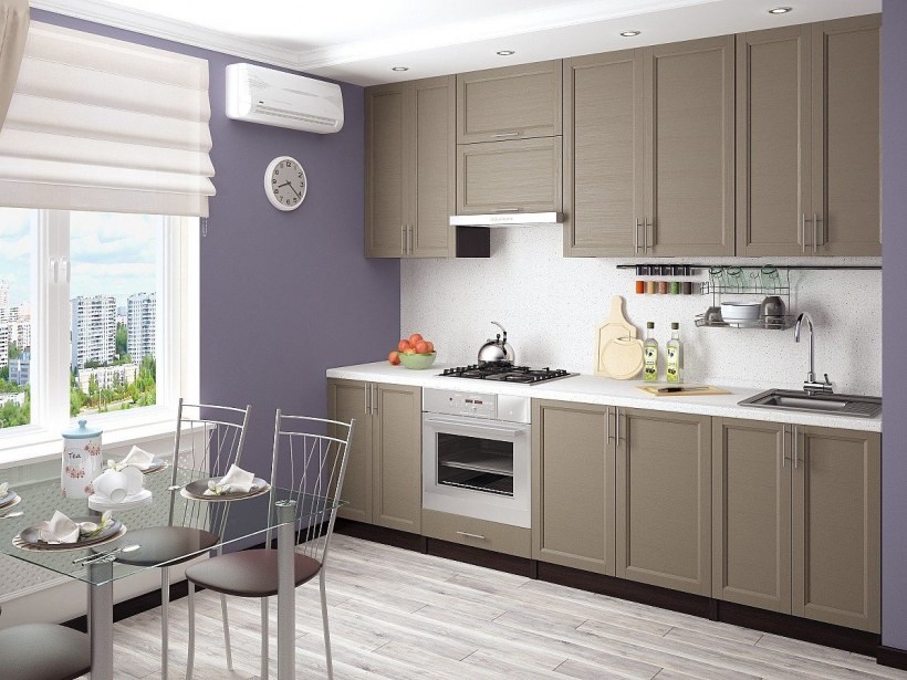 Кухня Сканди Cappuccino Wood