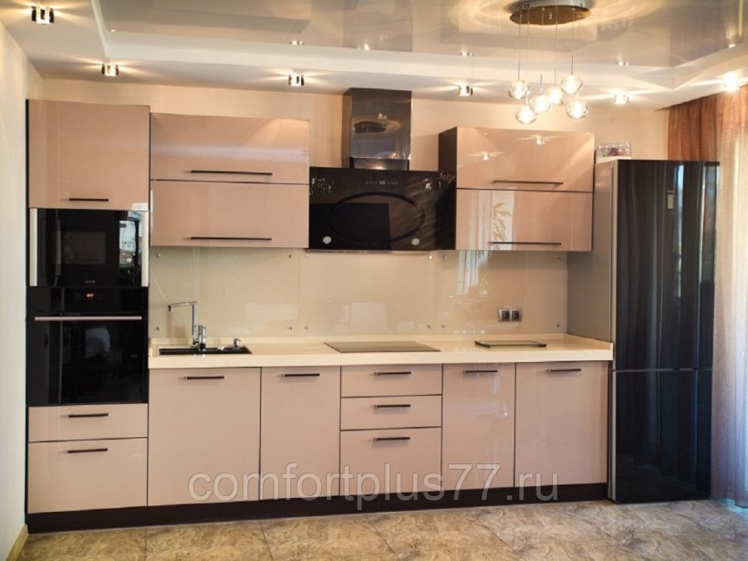 Кухня Акрилайн капучино