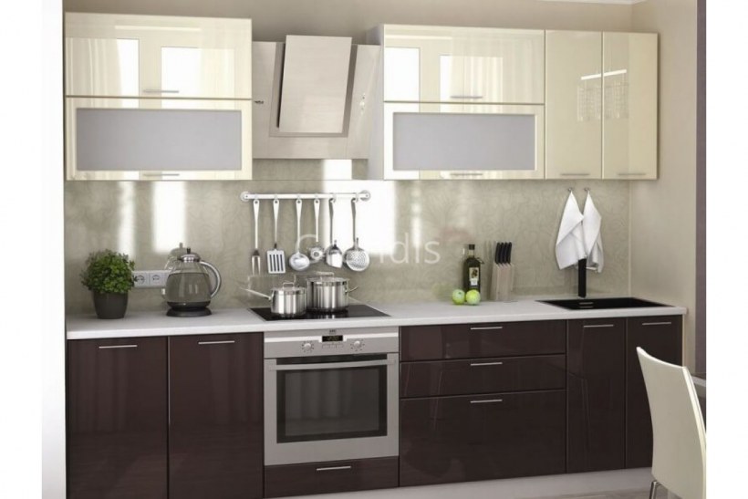 Кухня Ксения Стендмебель ваниль шоколад