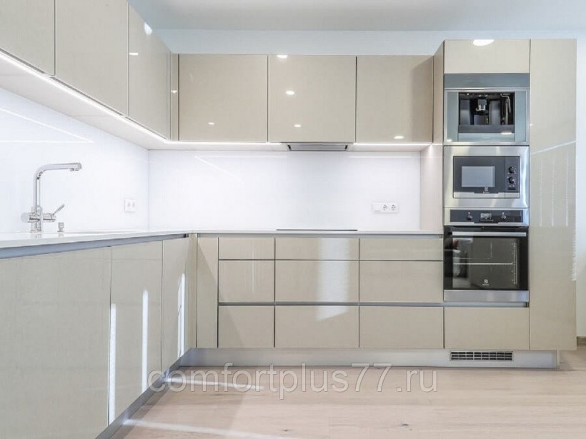 Глянцевые кухни