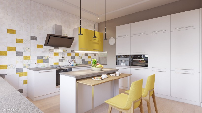 Кухня в скандинавском стиле